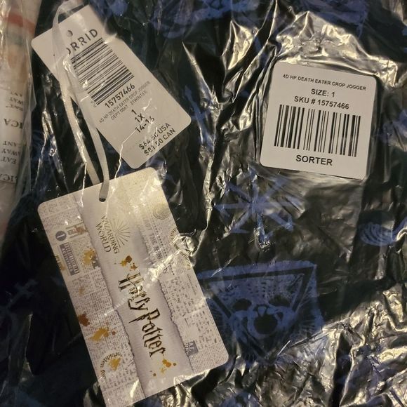 NWT Torrid Harry Potter Death Eater Jogger - Picture 9 of 9